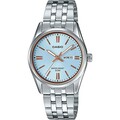 Casio ENTICER LADY Damenuhr Hellblau [Ø 36 mm]