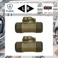2x ORIGINAL® Bosch Radbremszylinder Hinten passend für Abarth Ritmo Fiat Panda