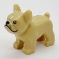 LEGO City 60382 Figur Minifigur Tier Hund Bulldogge NEUWARE