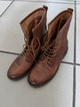 Shabbies Damen Leder-Boots/ Schnürstiefel Gr. 41, wie neu NP 189,99 €