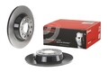 Brembo 2x BREMSSCHEIBE PRIME LINE Coated hinten für AUDI SEAT SKODA VW