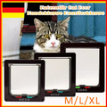 Katzenklappe Hundeklappe mit Tunnel PetSafe Haustiertür Katzentür Cat Door S~XL