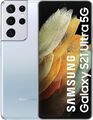 Samsung Galaxy S21 Ultra 5G Dual-SIM 256GB Silber Phantom Silver - Sehr Gut