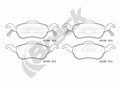 Bremsbelag Satz Bremsscheibe Scheibenbremse Breck Vorne für Ford Focus I Limo