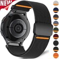 Magnet Nylon Loop Armband für Garmin Vivoactive 6 5 4 3 Venu 3 2 Plus SQ 265 255
