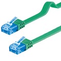 Flach-Patchkabel Cat6a U/UTP 500MHz 2x RJ45-Stecker Netzwerk-Kabel DSL Internet