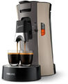 Philips SENSEO Select CSA240/30 Kaffeepadmaschine - Nougat & Cashmere Grey,...