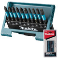 Makita Bit-Sortiment Bit-Set Satz 10tlg. PH/PZ/T 50mm Impact Black E-12011