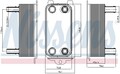 NISSENS 91116 Ölkühler, Automatikgetriebe für JAGUAR,LAND ROVER,VOLVO