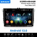 9" Android 14 Autoradio Navi Für VW Passat Golf 5/6 Tiguan Beetle Polo Skoda OPS