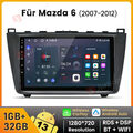 DAB+ Für Mazda 6 GH GG 2007-2012 Carplay Android 13.0 Autoradio GPS DSP WIFI RDS