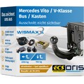 ANHÄNGERKUPPLUNG für Vito / V-Klasse ab 24 vert. abnehmbar ORIS +7pol E-Satz ECS