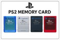 Original Sony PlayStation 2 Memory Card | 8MB | PS2 Speicherkarte | Farbauswahl