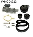 SKF Wasserpumpe + Zahnriemensatz VKMC 04212 für FORD ESCORT ALL FIESTA AAL GAL 6