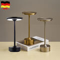 LED Touch Tischlampe Dimmbar Tischleuchte Kabellos USB Lampe Akku Innen & Außen