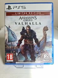 ASSASSIN'S CREED VALHALLA LIMITIERTE EDITION PLAYSTATION 5, WIE NEU 