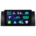 4G+64GB Android 14 Autoradio 9" 8-Core IPS DSP GPS CarPlay WiFi Für BMW X5 E53