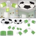 LED Decken Strahler Spot Fußball Glas Schirm Lampe Spiel Zimmer verstellbar
