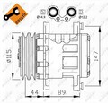NRF 32207 Kompressor, Klimaanlage für FIAT