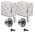 2X NK RADLAGER-SATZ HINTEN PASSEND FÜR SMART CABRIO CITY-COUPE CROSSBLADE