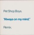 Pet Shop Boys ‎- Always On My Mind (Remix) (Vinyl 12" Maxi - ‎EU 1987)