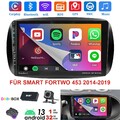 DAB+ Für Mercedes Benz Smart Forfour Fortwo 453 Autoradio Android 13 GPS Navi BT