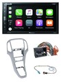 Pioneer DVD 2DIN MP3 DAB Bluetooth USB Autoradio für Opel Astra J ab 2009 Platin