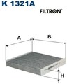 FILTRON K1321A Filter für Innenraumluft Innenraumfilter Filter Innenraum 