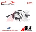 ABS SENSOR DREHZAHLFÜHLER PAAR VORNE ABS 30438 2PCS P NEU OE QUALITÄT