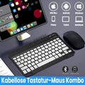 Wireless Bluetooth Tastatur für Samsung Galaxy Tab A9 Plus A8 A7 S10 S9 FE S8 S7