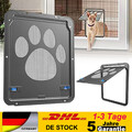 Haustierklappe Magnet Katzenklappe Hundeklappe kleine Hunde Katzentür 24*29cm