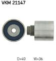 Original SKF Umlenk-/Führungsrolle Zahnriemen VKM 21147 für Audi Chrysler Dodge