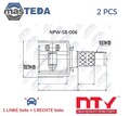 NPW-SB-006 GELENK ANTRIEBSWELLE TRANSMISSION SIDE VORNE NTY 2PCS NEU