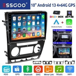DAB+ 4+64G Android 13 Carplay Autoradio Für Skoda Octavia 2008-2013 GPS WIFI RDS