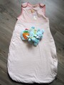 wattierter Babyschlafsack, 90cm, + unbenutztes Knisterbuch, Hase