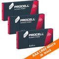 30 x ProCell AAA Micro iNTENSE LR03 Alkaline 1,5V by the Duracell 1461mAh