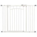 74-100 cm Hunde Treppenschutzgitter mit automatisch Einhändiges Öffnen, Weiß