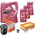 MAHLE Inspektionspaket 7 L MANNOL Legend+Ester 0W-40 für Fiat Seicento/600 0.9