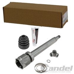 NTY ANTRIEBSWELLENGELENK SATZ VORDERACHSE RECHTS PASSEND FÜR FORD C-MAX FOCUS