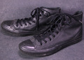 Converse All Star Classic Hi Sneaker Chucks Gr. 42 schwarz Leder Unisex BC494