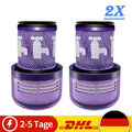 2x HEPA Filter für Dyson V12 Detect Slim Absolute Zubehör mit Reinigungsbürste