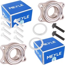 2x MEYLE RADLAGERSATZ VORNE HINTEN für AUDI A4 B6+B7 A6 A8 VW PASSAT SEAT EXEO