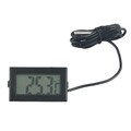 Temperatur Thermometer Messgerät mit wasserdichter Sonde Mini Digital Nützlich