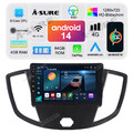 Android 14 Autoradio Für Ford Transit Tourneo Custom 2015-2019 GPS 4+64G Carplay