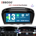 Für BMW E60 E61 E90 E91 CCC 4G CarPlay Android 13 GPS Navi Autoradio 4+64G DSP