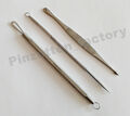 3er Gesichtspflege Set Komedonenquetscher  Mitesserentferner  Topware