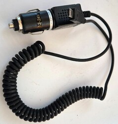 KFZ Auto Netzteil micro USB Adapter Spiralkabel Ladegerät Ladekabel 12V-24V