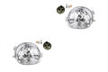 Scheinwerfer Set Halogen passend für Renault Twingo I 09/00- H4 +Nebels+Leucht.