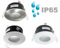 LED Set Einbau Strahler IP65 230V 5W dimmbar nur 60 mm ET Feuchtraum Bad AQUA65