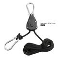 4/8tlg Pflanzenlampe Aufhänger Ratsche Seil 1/8" Wachstumlampe Grow Lampe DE